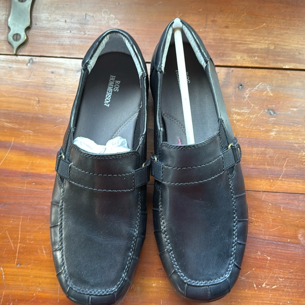 Ros Hommerson Cynthia Black Women’s Loafers size 9.5WW